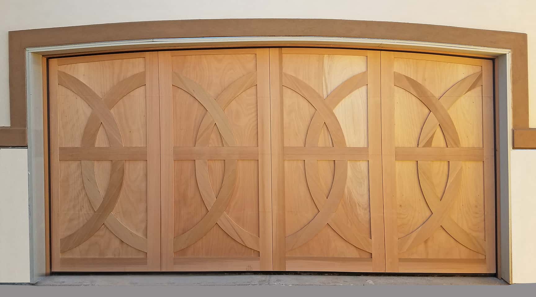 Custom Wood Garage Doors in Greensboro Overhead Door Company of